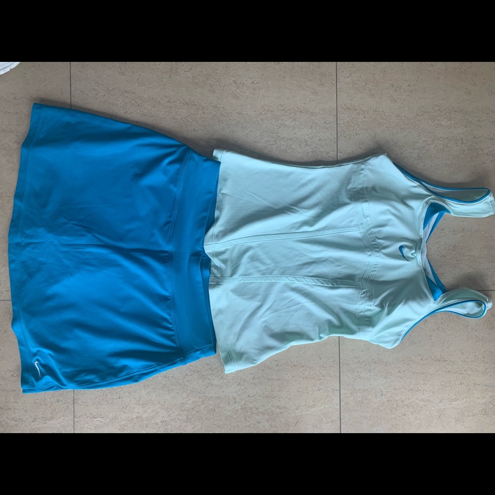 Nike Tennis outfit- 2013 Season. Top worn once, skirt never worn.